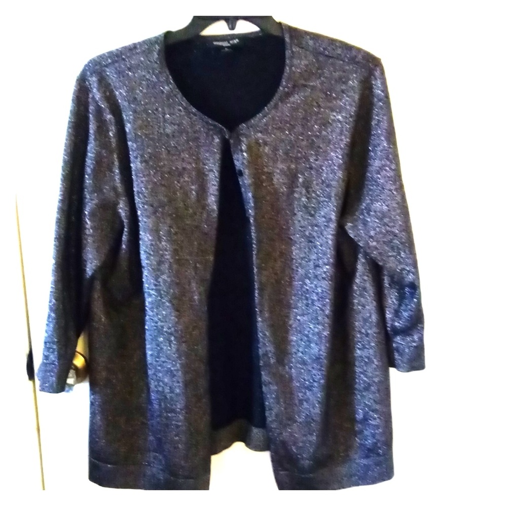 August Silk sparkling holiday sweater